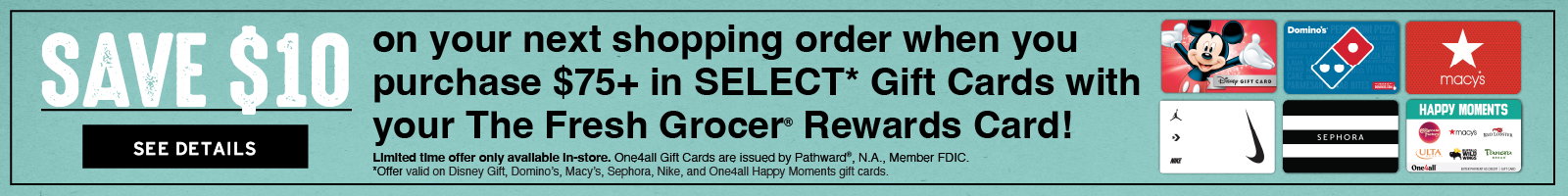 gift card promo learn more